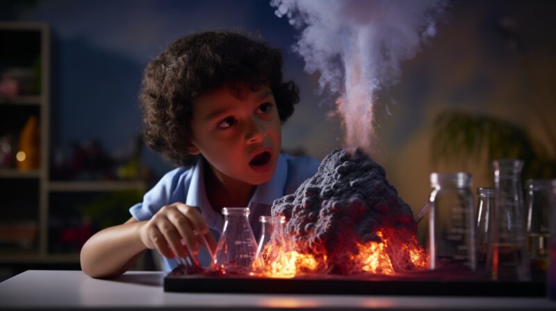 How to Explain the Science Behind the Experiment - Volcano